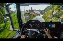 POV Driving Scania S520 - Stadlandet