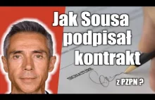 Paulo Sousa podpisuje umowę z PZPN - prawdziwa historia.