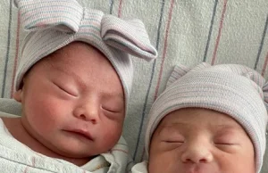 Alfredo urodził się w 2021 r., a jego bliźniaczka w 2022