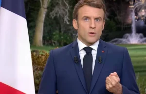 Macron chce "z wielkim zapałem drażnić nieszczepionych aż do ich gorzkiego końca