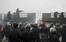 Kazachstan: Protesty, starcia z policją. Płonie ratusz w Ałmatach (WIDEO)