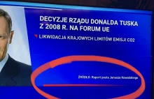 TVP pokazuje kłamliwy "raport" atakujący Tuska. Autorem jest... Janusz Kowalski