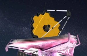 Kosmiczny Teleskop Jamesa Webba rozłożył 6,5-metrowe zwierciadło główne.