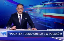 Incepcja manipulacji w "Wiadomości", by wmówić że inflacja to wina Tuska