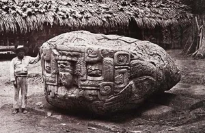 Zdjęcia dokumentujące odkrycie ruin Majów (1880-1900)