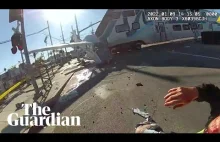 Pociąg wjechał w rozbity samolot. Pilota uratowano w ostatnim momencie (wideo)