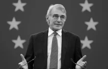 Nie żyje szef Parlamentu Europejskiego David Sassoli