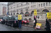 Anti - Covid protest in London Today.