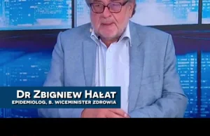 Ekspert Konfederacji od wirusa, Zbigniew Hałat, określa się mianem virginologa.