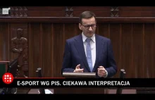 Morawiecki: "Przez esport chcemy wyciągać dzieci z domu".