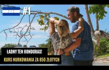 Honduras wersja Karaibska : Utila nurkowanie, plaże, piraci, Robison Crusoe