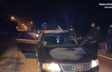 Dramatyczny pościg za audi. Policjanci oddali strzały