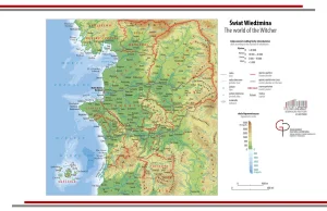 Królestwa Północy z Wiedźmina na bardzo szczegółowej mapie