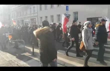 dzisiejszy protest przeciwko segregacji sanitarnej - Poznań
