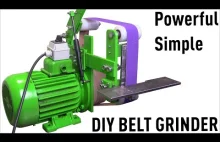 DIY Szlifierka taśmowa 1.5kW