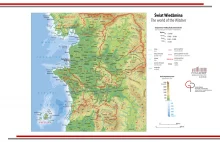 Mapa świata z Wiedźmina