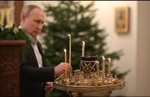 Dziwne zachowanie Putina podczas nabożeństwa