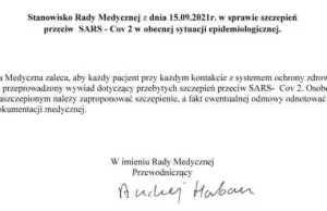 RM:"każdą odmowę szczepienia zapisywać w kapowniku tzn.dokumentacji medycznej"