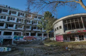 Nieczynne sanatorium w Gdyni Orłowie, są plany na przyszłość.