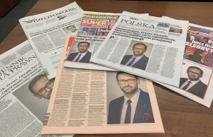 W Polsce jak na Węgrzech. Część gazet w Polsce z tym samym propagandowym tekstem