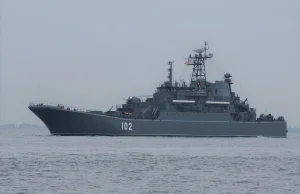 Rosyjskie okręty desantowe na Bałtyku. Niejasna sytuacja