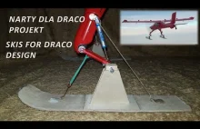 Narty dla Draco - projekt / Skis for Draco - design