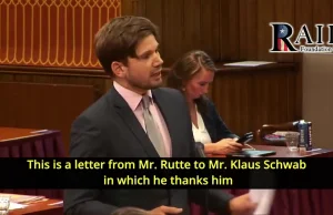 Holenderski parlamentarzysta pyta premiera o jego relacje z Klausem Schwabem
