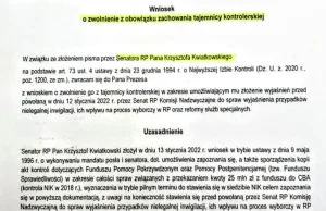 Marian Banaś zwolnił b. prezesa NIK z tajemnicy kontrolerskiej ws. pegasusa