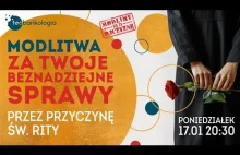 Różaniec na żywo i modlitwa za Twoje beznadziejne sprawy przez przyczynę...