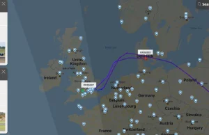 Brytyjska pomoc dla Ukrainy omija przestrzeń powietrzną Niemiec