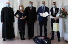Katolickie Caritas przekazuje respirator dla szpitala w Krasnymstawie