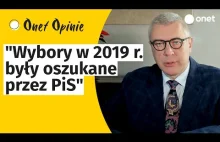 Roman Giertych: wybory w 2019 r. były oszukane przez PiS