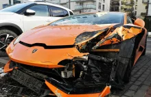Dwóch obywateli Etiopii i Lamborghini rozbite w Warszawie. Nowe fakty