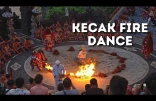 Tradycyjny balijski taniec ognia i imponujący śpiew Kecak.
