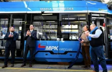 Wrocławski tramwaj nazwany imieniem Marii Koterbskiej.