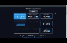 Rekord prędkości internetu - Airmax - testujpredkosc.pl (speed test record)