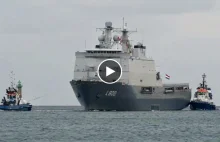 Holenderski okręt desantowy w Gdyni