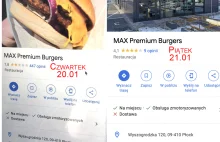 Afera Max Burgers Płock - cenzura krytycznych opinii