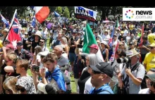 Masowe protesty w Australii przeciwko segregacji sanitarnej