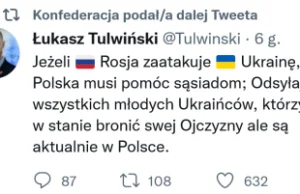 Konfederacja chciałaby deportacji Ukraińców z Polski w razie wojny z Rosją