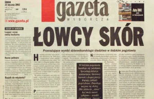 20 lat od publikacji artykułu "Łowcy Skór"