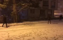 Śnieżny pojedynek