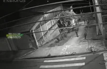 Taki tam zwykły wieczór w Brazylii okiem kamery CCTV