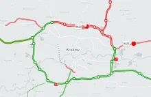 Mapa stanu budowy dróg w Polsce