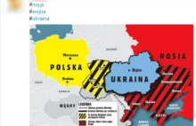 TNS.UA Mem z mapą podziału Ukrainy i wzniecenie nastrojów antyukraińskich w PL.