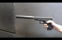 Dźwięk wystrzału z Glocka 19 przy użyciu tłumika Rugged Obsidian 45