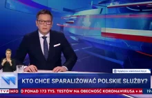 TVPiS: "Kto chce sparaliżować polskie służby?"