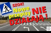 Nowe przepisy to klapa? Wzrosła liczba wypadków na przejściach!