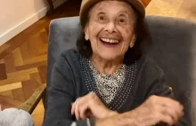 98-latka ocalała z Auschwitz podbija TikToka