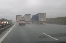 Miły gest kierowców ciężarówek!
